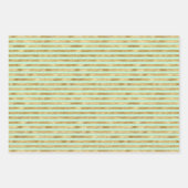  Mint Groen Gouden Kerstboom Inpakpapier Vel (Voorkant 2)