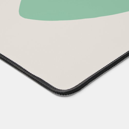 Mint Groen | Love Heart Desk Mat (Hoek)