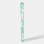 Mint Groen Metallic Chique Elegant Bling Case-Mate iPhone Case (Achterkant / Links)