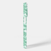 Mint Groen Metallic Chique Elegant Bling Case-Mate iPhone Case (Achterkant / Rechts)