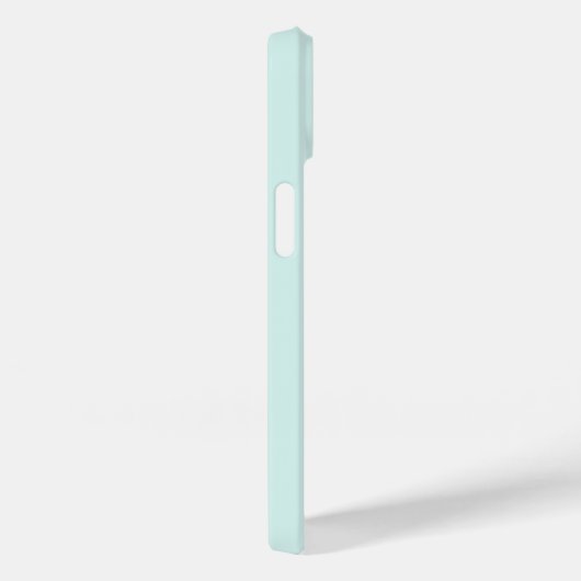 Mint & Groen Modern Initiaal Monogram Case-Mate iPhone Case (Achterkant / Rechts)