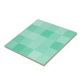 Mint groen mozaïek patroon tegels | Wooninrichting Tegeltje (Zijkant)