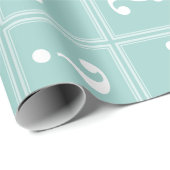 Mint groen mysterie cadeaupapier (Rol Hoek)