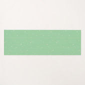Mint groen ontwerp voor minimale lijnkunst yogamat (Voorkant (horizontaal))