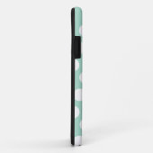 Mint groen Polka-Dot iPhone 5 Hoesje (Achterkant/rechts)