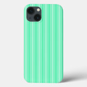 Mint groen snoep strepen Hoesje-Mate iPhone case (Achterkant)