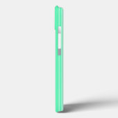 Mint groen snoep strepen Hoesje-Mate iPhone case (Achterkant / Links)