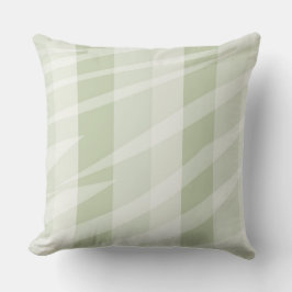 Mint Groen Witte Zebra Strepen Kussen