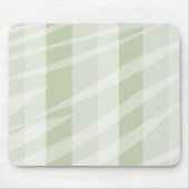 Mint Groen Witte Zebra Strepen Muismat (Voorkant)