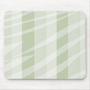 Mint Groen Witte Zebra Strepen Muismat