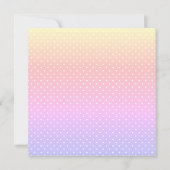 Mint-groene babydouche-uitnodiging voor eenstoreno kaart (Achterkant)