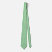 Mint groene discreet strepen stippen moderne elega stropdas (Voorkant)