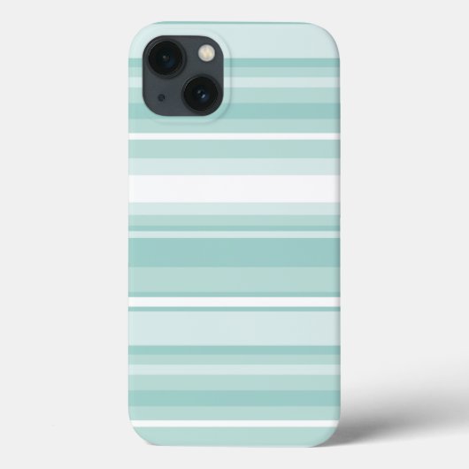 Mint groene strepen Hoesje-Mate iPhone draagtas Case-Mate iPhone Case (Achterkant)