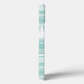 Mint groene strepen Hoesje-Mate iPhone draagtas Case-Mate iPhone Case (Achterkant / Rechts)