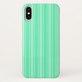 Mint-groene strepen van snoep Case-Mate iPhone case (Achterkant)