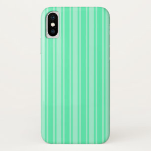 Mint-groene strepen van snoep Case-Mate iPhone case
