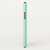 Mint-groene strepen van snoep Case-Mate iPhone case (Achterkant / rechts)