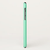 Mint-groene strepen van snoep Case-Mate iPhone case (Achterkant/links)