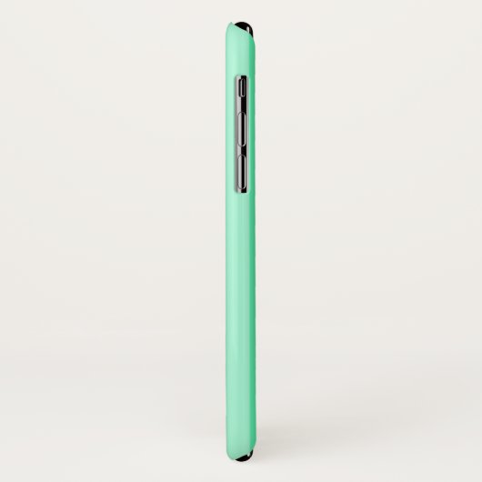Mint-groene strepen van snoep Case-Mate iPhone case (Achterkant/links)