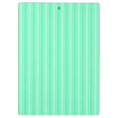 Mint-groene strepen van snoep klembord (Achterkant)
