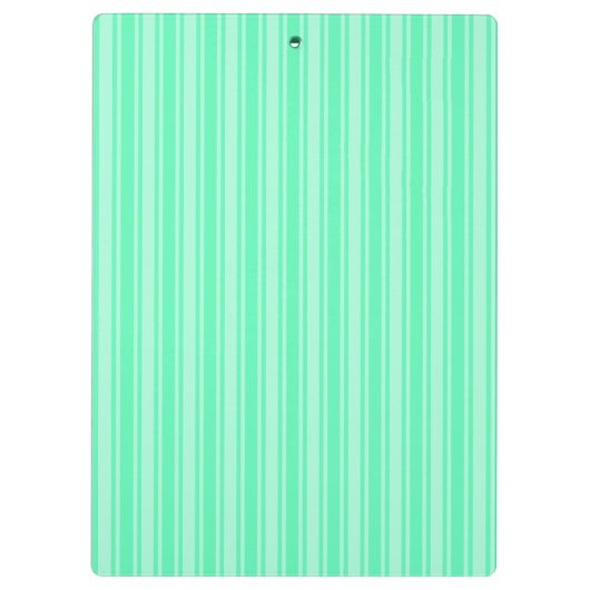 Mint-groene strepen van snoep klembord (Achterkant)