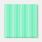 Mint-groene strepen van snoep magneet (Voorkant)
