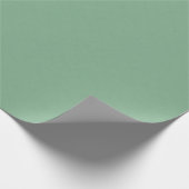 Mint groene vaste textuur cadeaupapier (Hoek)