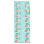 Mint Groene Wijn Cadeauzak Wijn Cadeautas (Achterkant)