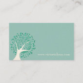 Mint Heart Tree-Visitekaartje Visitekaartje (Achterkant)