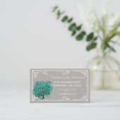 Mint Heart Tree-Visitekaartje Visitekaartje (Staand voorkant)