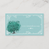 Mint Heart Tree-Visitekaartje Visitekaartje (Achterkant)