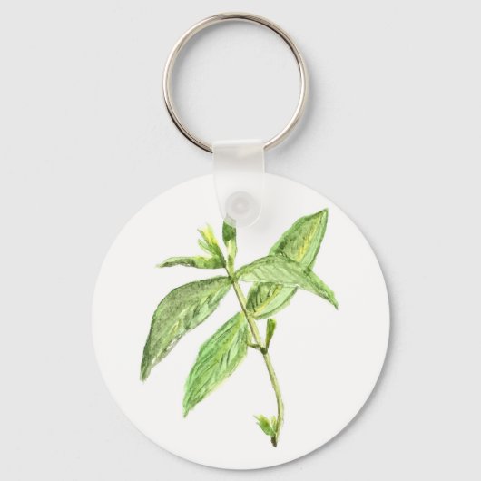 Mint herb sleutelhanger (Voorkant)