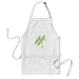 Mint herb standaard schort