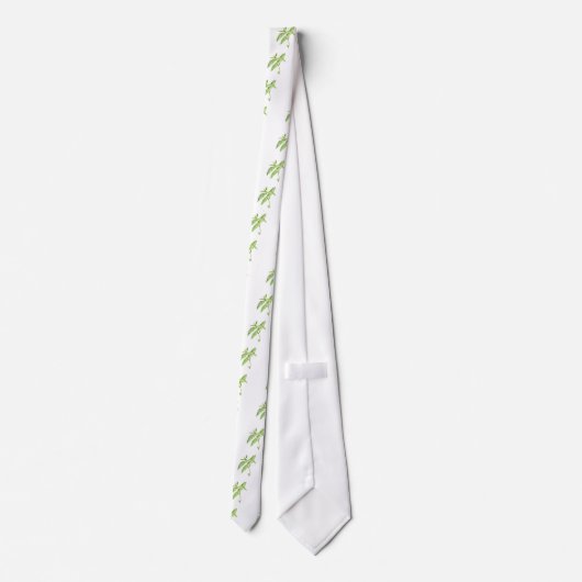 Mint herb stropdas (Achterkant)