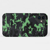Mint Highlights Camo Case-Mate iPhone Case (Achterkant (horizontaal))