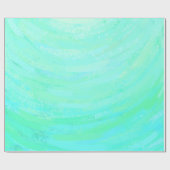 Mint Ice Blue Cadeaupapier (Vlak)