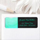 Mint Ice Blue en Black Monogram Etiket (Insitu)