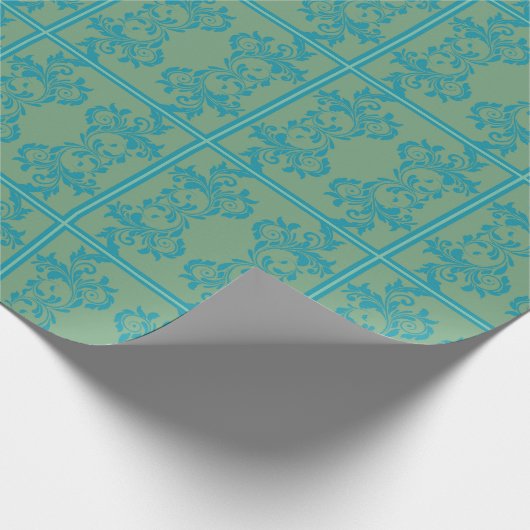 Mint Ice Cadeaupapier (Hoek)