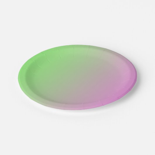 MINT ICE CREAM Roze + Groene Borden Verlooppapier Papieren Bordje (Gekanteld)