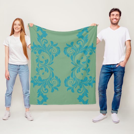 Mint Ice Fleece Deken (In situ)