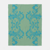 Mint Ice Fleece Deken (Voorkant)