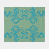 Mint Ice Fleece Deken (Voorkant (Horizontaal))