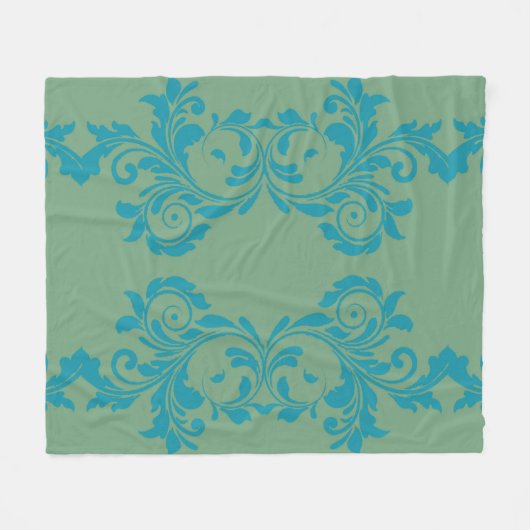 Mint Ice Fleece Deken (Voorkant (Horizontaal))