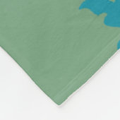Mint Ice Fleece Deken (Hoek)