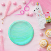 Mint Ice Papieren Bordje (Feest)