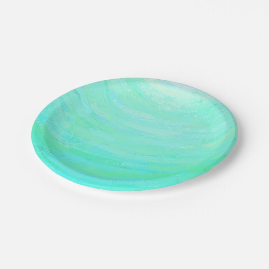 Mint Ice Papieren Bordje (Gekanteld)