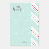 Mint-ID440 van de Kerstaven van de magie en van he Post-it® Notes (Voorkant)