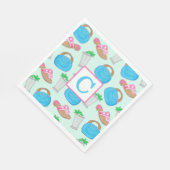 Mint Julep Bermuda Bag Preppy Eerste Derby Servet (Hoek)