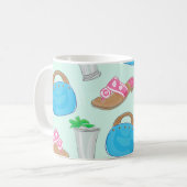 Mint Julep Bermuda Bag Sandalen Derby Preppy Koffiemok (Voorkant links)