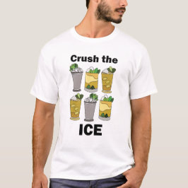 Mint Julep Cocktail Crush The Ice Derby Feest T-shirt